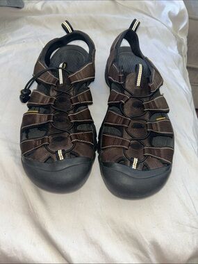 Keen Newport Sandals Brown Trail Hiking Water Shoes Anti-Odor Mens Size 13